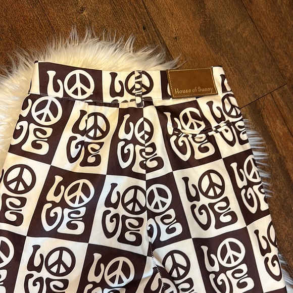 House of Sunny All You Need Is Love Retro Pants - Picture 9 of 12